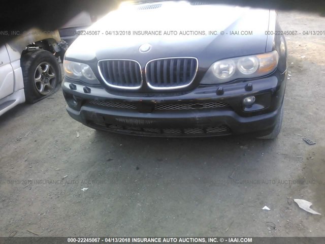5UXFA13546LY32550 - 2006 BMW X5 3.0I BLACK photo 6