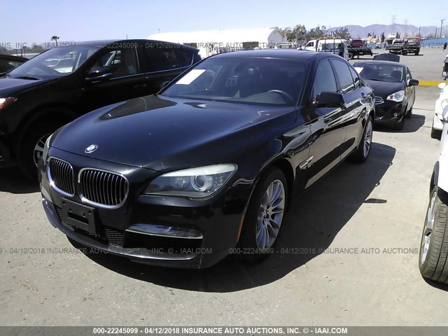 WBAKA8C55ACY35519 - 2010 BMW 750 I BLACK photo 2