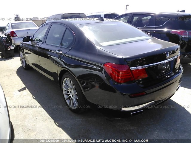 WBAKA8C55ACY35519 - 2010 BMW 750 I BLACK photo 3
