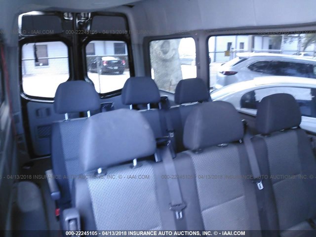 WDZPE8CD1B5571337 - 2011 MERCEDES-BENZ SPRINTER 2500 BLACK photo 8