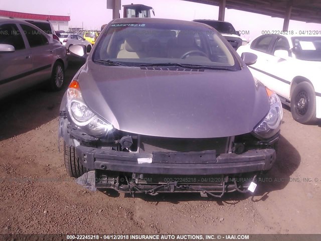 5NPDH4AE7DH423159 - 2013 HYUNDAI ELANTRA GLS/LIMITED BROWN photo 6