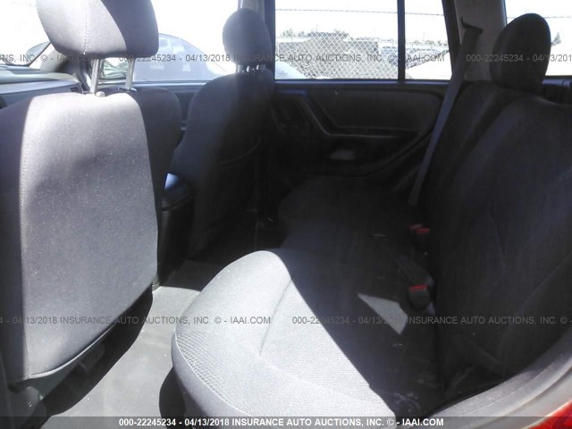 1J4GX48S34C436007 - 2004 JEEP GRAND CHEROKEE LAREDO/COLUMBIA/FREEDOM 红色 照片 8