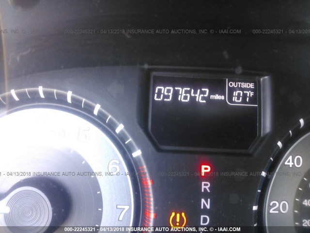 5FNRL5H60CB118205 - 2012 HONDA ODYSSEY EXL ნაცრისფერი ფოტო 7