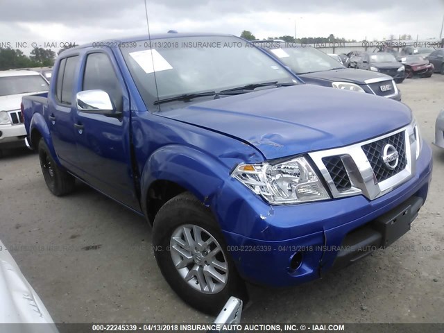 1N6AD0ER3FN760545 - 2015 NISSAN FRONTIER S/SV/SL/PRO-4X BLUE photo 1