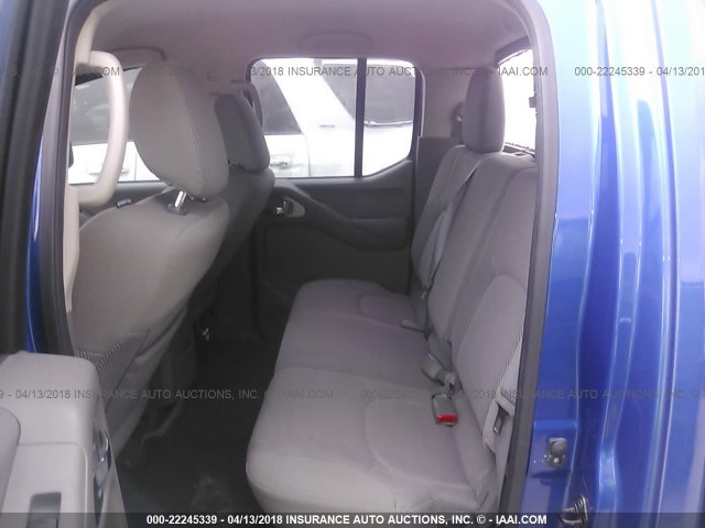 1N6AD0ER3FN760545 - 2015 NISSAN FRONTIER S/SV/SL/PRO-4X BLUE photo 8