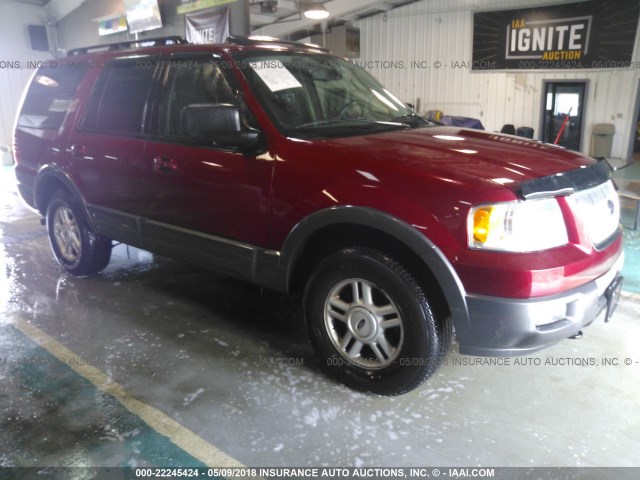 1FMFU16526LA78063 - 2006 FORD EXPEDITION XLT RED photo 1