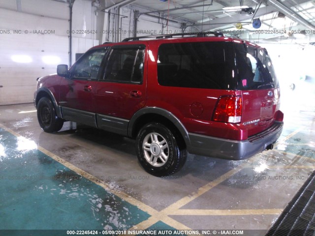 1FMFU16526LA78063 - 2006 FORD EXPEDITION XLT RED photo 3