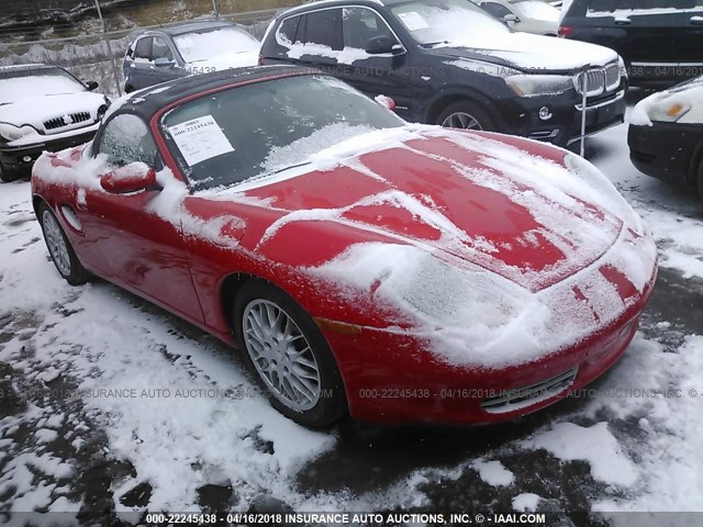 WP0CA2981XU632121 - 1999 PORSCHE BOXSTER RED photo 1