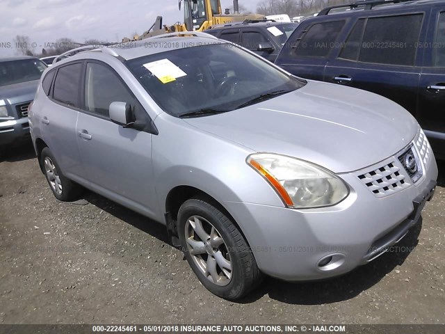 JN8AS58V69W440668 - 2009 NISSAN ROGUE S/SL SILVER photo 1