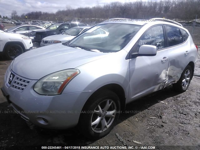 JN8AS58V69W440668 - 2009 NISSAN ROGUE S/SL SILVER photo 6