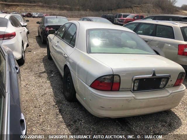 1LNHM87A05Y630433 - 2005 LINCOLN LS WHITE photo 3
