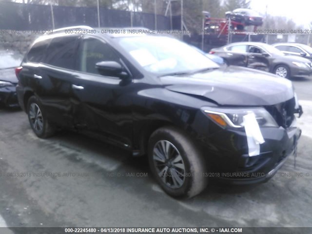 5N1DR2MM5HC658239 - 2017 NISSAN PATHFINDER S/SV/SL/PLATINUM 黑色 照片 1