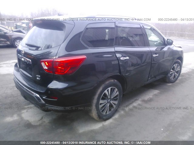 5N1DR2MM5HC658239 - 2017 NISSAN PATHFINDER S/SV/SL/PLATINUM 黑色 照片 4