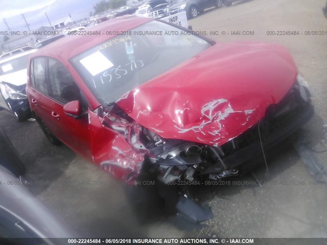 WVWDA7AJ0BW072685 - 2011 VOLKSWAGEN GOLF RED photo 1