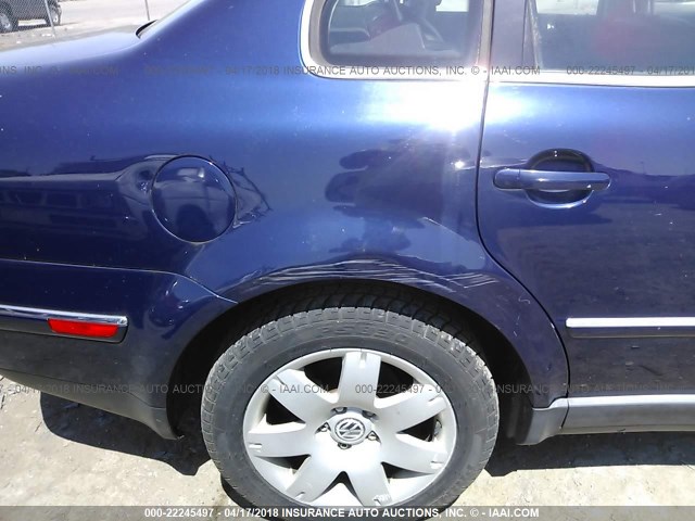 WVWRH63B93P258027 - 2003 VOLKSWAGEN PASSAT GLX 蓝色 照片 6