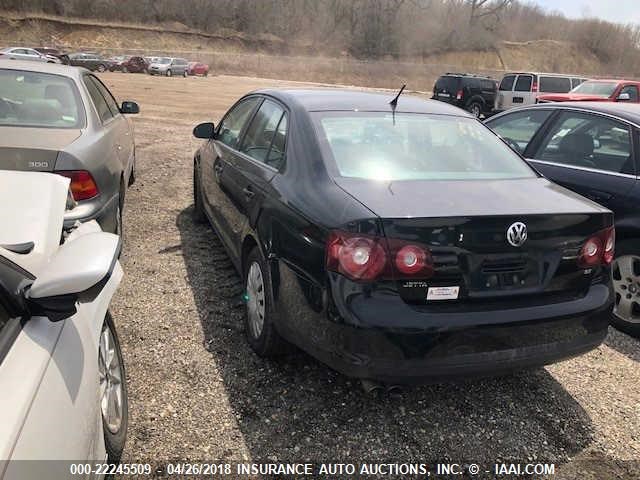 3VWJM71K89M032204 - 2009 VOLKSWAGEN JETTA S 黑色 照片 3