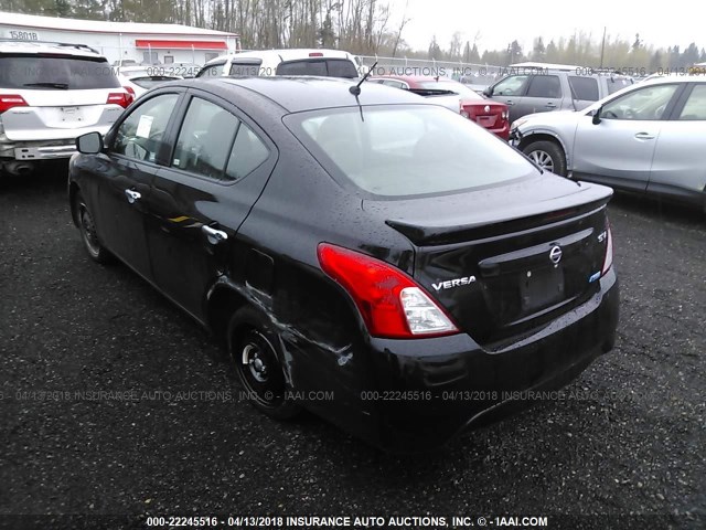 3N1CN7AP1GL897963 - 2016 NISSAN VERSA S/S PLUS/SV/SL BLACK photo 3