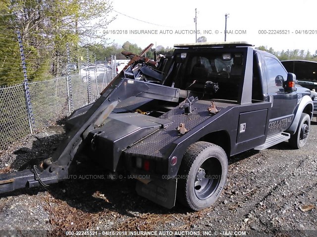 1FDAF46Y89EA10164 - 2009 FORD F450 SUPER DUTY BLACK photo 4