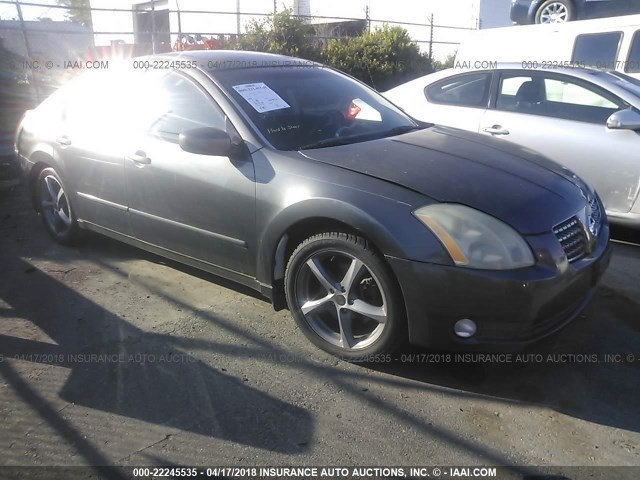 1N4BA41E25C801046 - 2005 NISSAN MAXIMA SE/SL GRAY photo 1