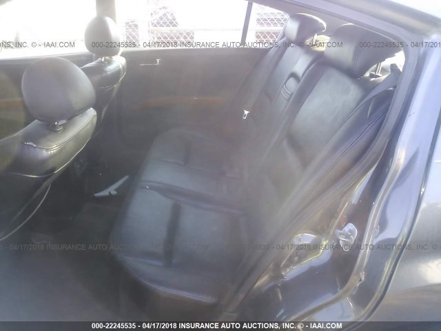 1N4BA41E25C801046 - 2005 NISSAN MAXIMA SE/SL GRAY photo 8