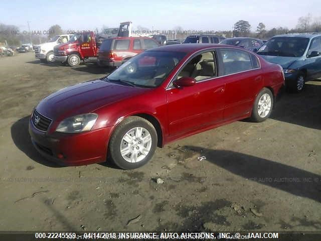 1N4AL11D86N448975 - 2006 NISSAN ALTIMA S/SL RED photo 2