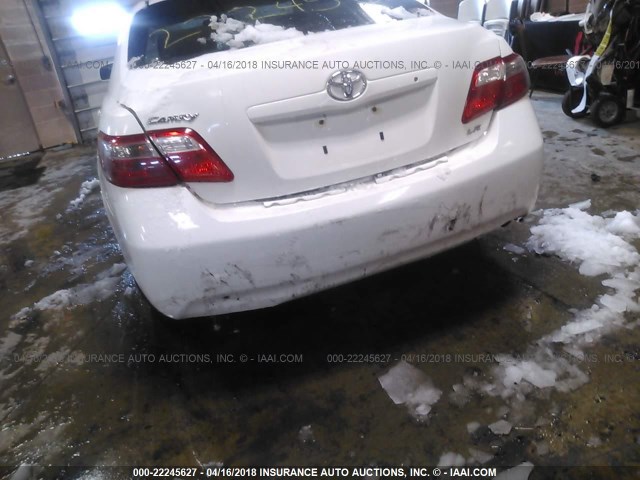 4T4BE46KX9R120244 - 2009 TOYOTA CAMRY SE/LE/XLE 白色 照片 6