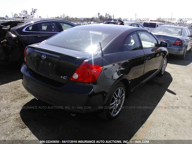 JTKDE177450041324 - 2005 TOYOTA SCION TC 黑色 照片 4