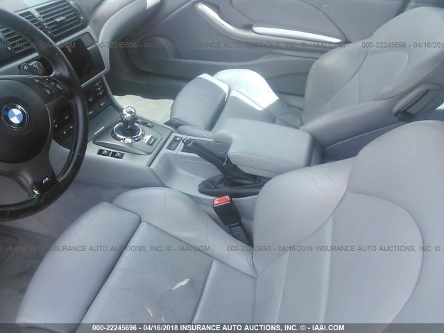 WBSBL93473JR19441 - 2003 BMW M3 BLUE photo 5