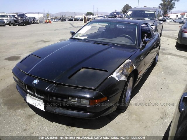 WBAEG4322TCD05105 - 1996 BMW 850 CI AUTOMATIC Чорний фото 2
