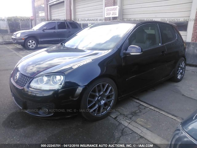 WVWEV71K47W095783 - 2007 VOLKSWAGEN NEW GTI BLACK photo 2