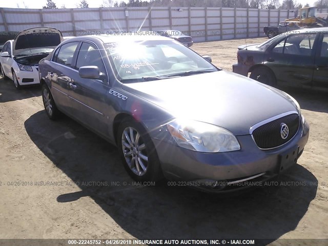 1G4HE57Y27U164586 - 2007 BUICK LUCERNE CXS GRAY photo 1