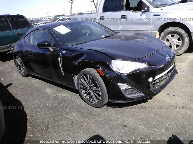 JF1ZNAA16D2711076 - 2013 TOYOTA SCION FR-S შავი ფოტო 1