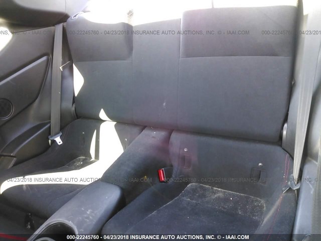 JF1ZNAA16D2711076 - 2013 TOYOTA SCION FR-S შავი ფოტო 8