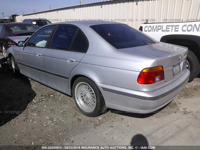 WBADM6340YGU17867 - 2000 BMW 528 I AUTOMATIC SILVER photo 3