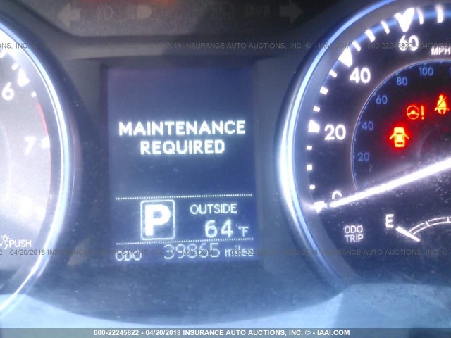 5TDZKRFH9GS134175 - 2016 TOYOTA HIGHLANDER LE/LE PLUS GRAY photo 7