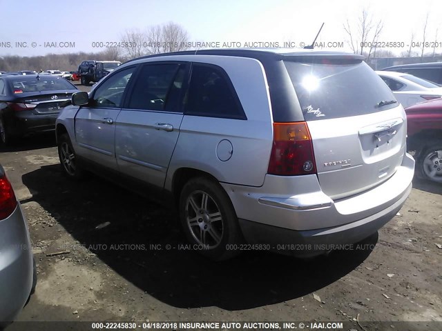 2A8GM68X47R129892 - 2007 CHRYSLER PACIFICA TOURING SILVER photo 3