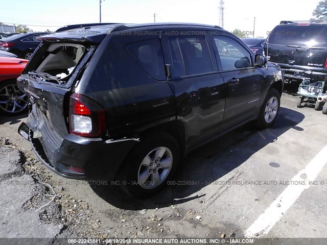 1C4NJCBA4GD794935 - 2016 JEEP COMPASS SPORT BLACK photo 4