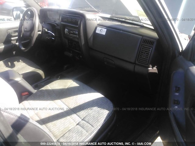 1J4FF68S9XL629387 - 1999 JEEP CHEROKEE SPORT/CLASSIC მწვანე ფოტო 5