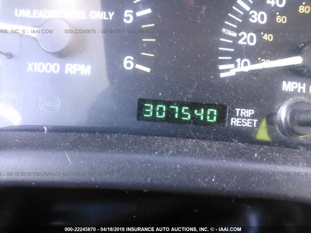 1J4FF68S9XL629387 - 1999 JEEP CHEROKEE SPORT/CLASSIC მწვანე ფოტო 7