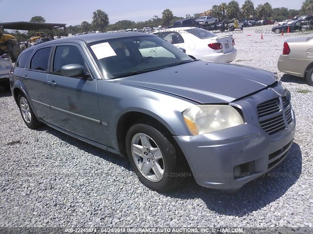 2D4FV47VX7H687484 - 2007 DODGE MAGNUM SXT BLUE photo 1