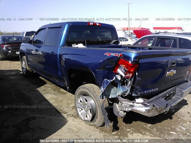 3GCUKREC7GG193854 - 2016 CHEVROLET SILVERADO K1500 LT BLUE photo 6