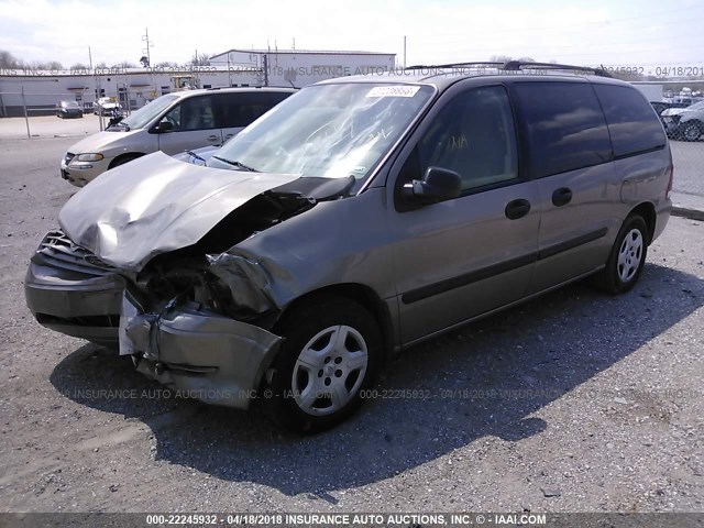 2FMDA51626BA22034 - 2006 FORD FREESTAR SE TAN photo 2