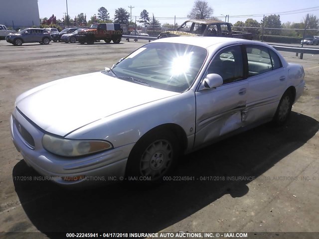 1G4HR54KXYU204029 - 2000 BUICK LESABRE LIMITED SILVER photo 2