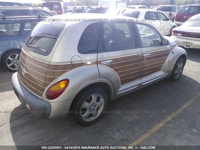 3C4FY58B32T302703 - 2002 CHRYSLER PT CRUISER TOURING Champagne photo 4