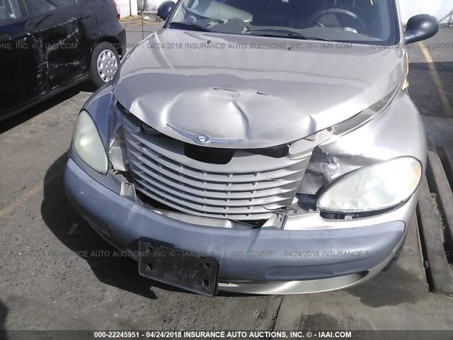 3C4FY58B32T302703 - 2002 CHRYSLER PT CRUISER TOURING Champagne photo 6