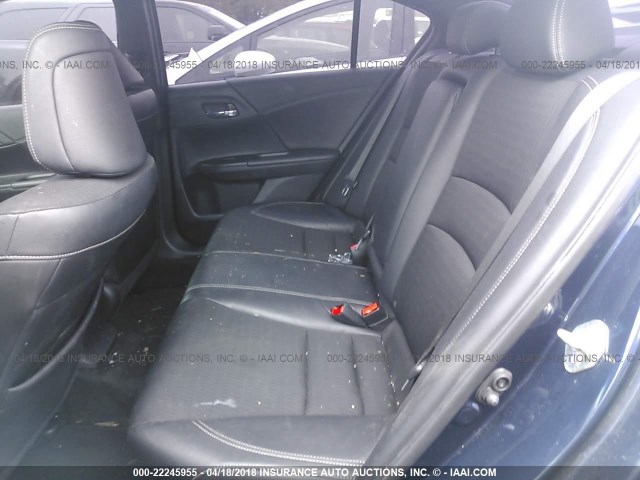 1HGCR2F55GA059911 - 2016 HONDA ACCORD SPORT ლურჯი ფოტო 8