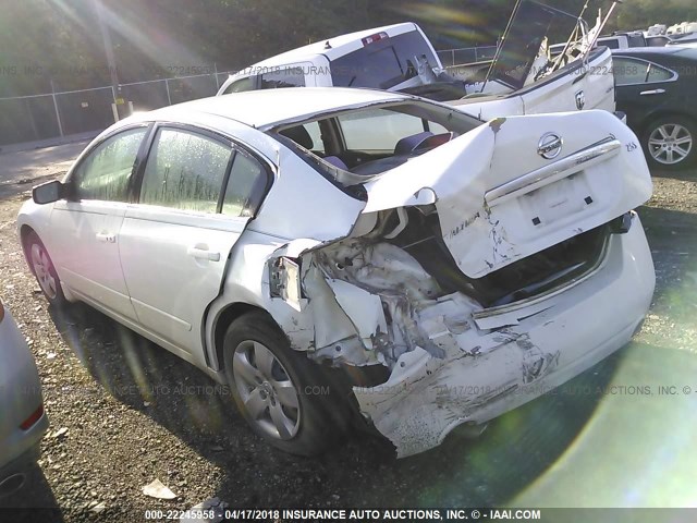 1N4AL21E07C156717 - 2007 NISSAN ALTIMA 2.5/2.5S WHITE photo 6