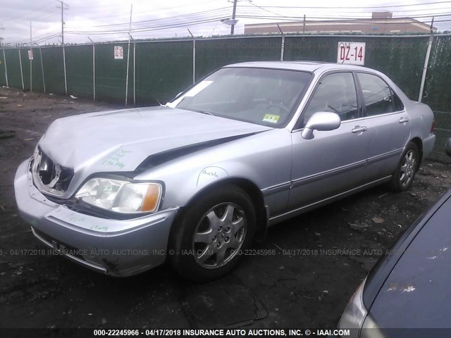 JH4KA96674C003423 - 2004 ACURA 3.5RL SILVER photo 2