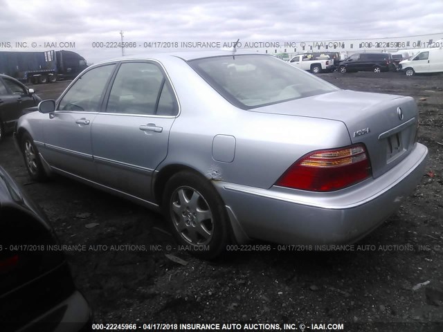 JH4KA96674C003423 - 2004 ACURA 3.5RL SILVER photo 3