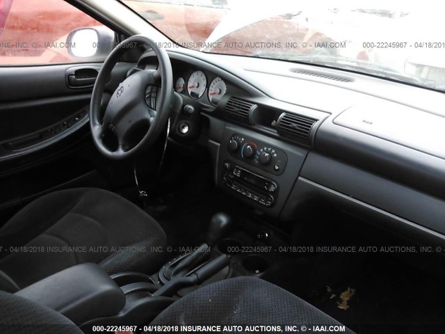 1B3EL36R44N286174 - 2004 DODGE STRATUS SE GOLD photo 5